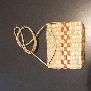 Woven Crossbody Purse